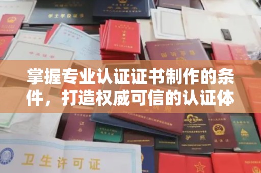 剑阁掌握专业认证证书制作的条件，打造权威可信的认证体系