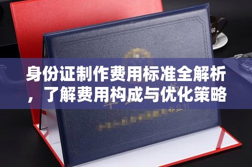 剑阁身份证制作费用标准全解析，了解费用构成与优化策略